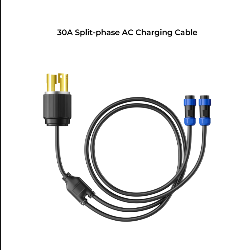 BLUETTI 30A AC Charging Cable for AC300, EP500PRO & AC500 Power Stations